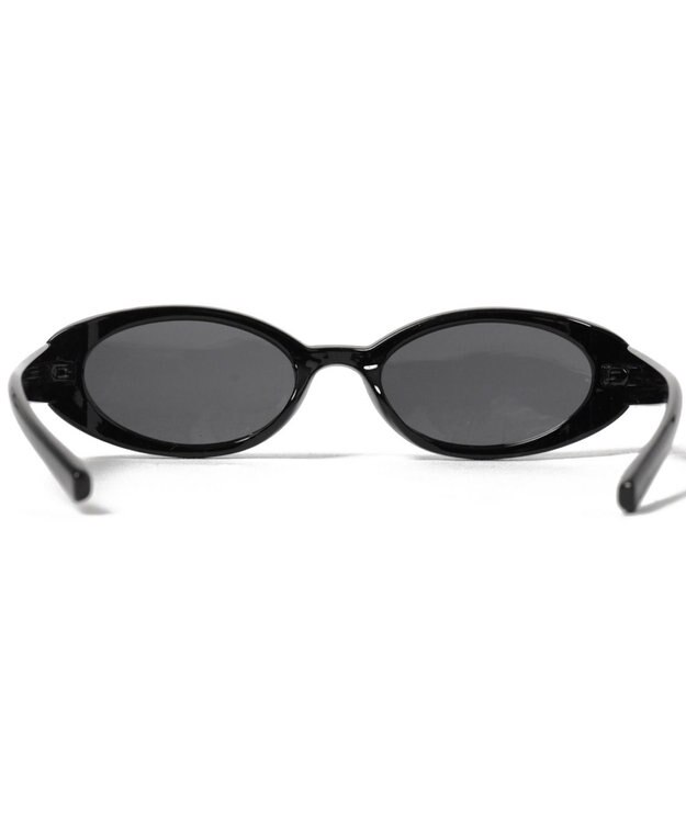 WEGO オーバルカラーレンズアイウェア ブラック