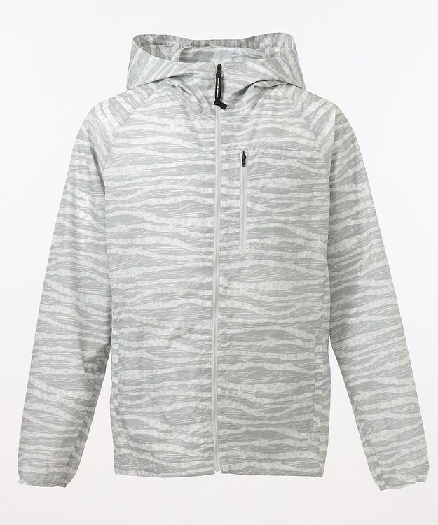 JOSEPH ABBOUD MOUNTAIN エンボスサファリカモ フルジップパーカー グレー系5