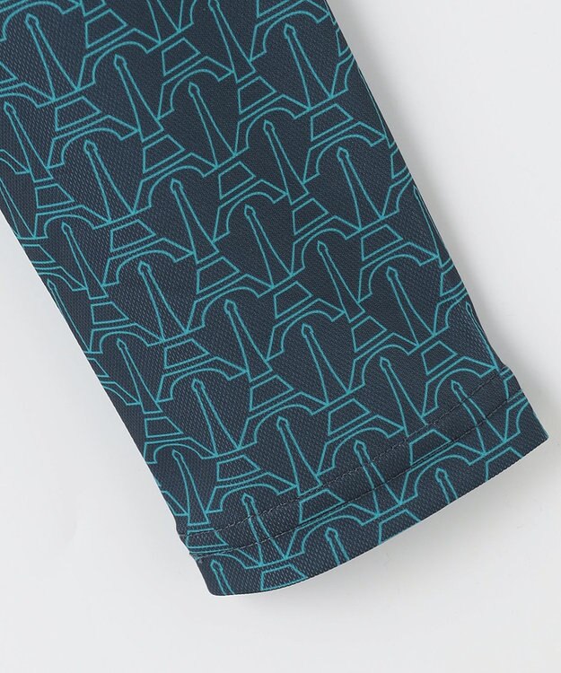 23区GOLF 【WOMEN】ＰＡＲＩＳ柄プリント 長袖シャツ ネイビー系5