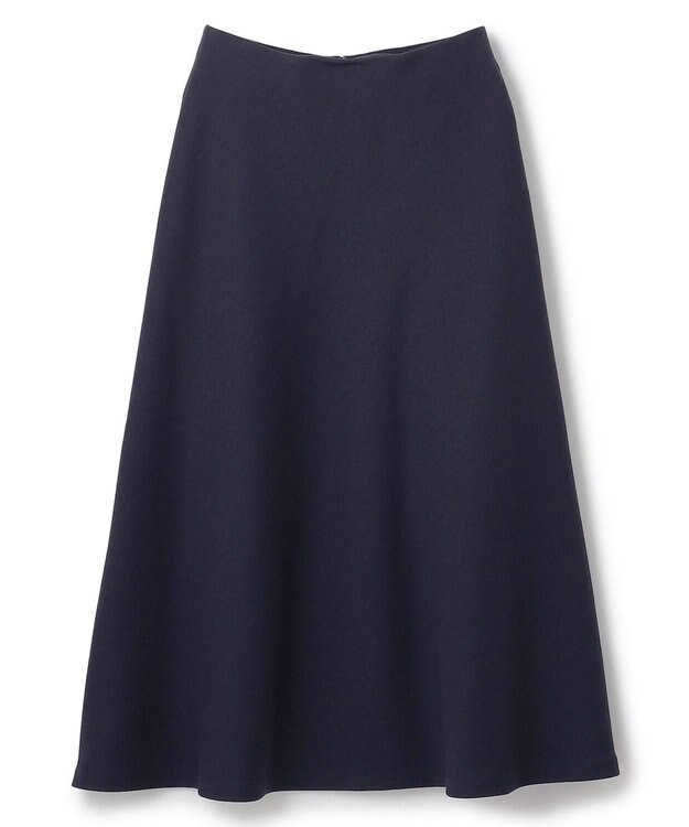 UNFILO 【新色登場】BEAUTY FORM JERSEY セミフレアスカート ネイビー