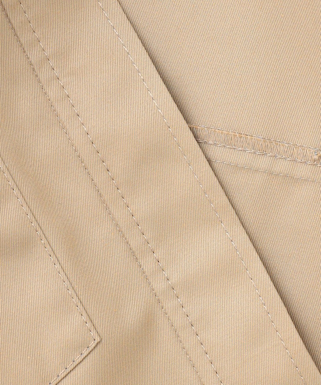 uncrave チノギャバジン ジレブラウス ベージュ