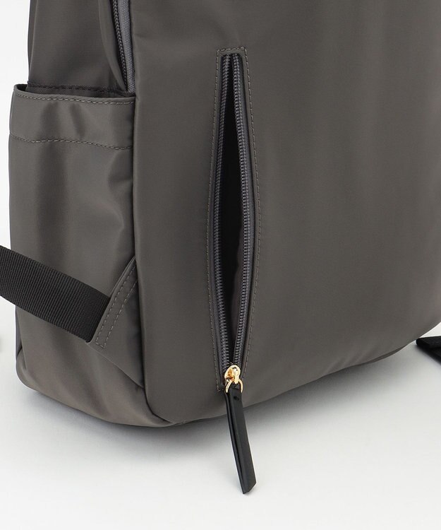 J.PRESS LADIES 【PC収納可】ナイロン リュック グレー系