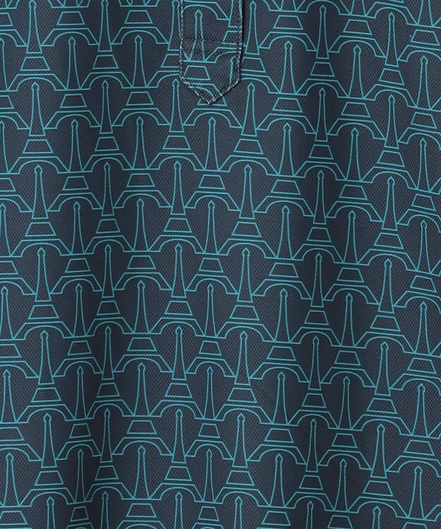 23区GOLF 【WOMEN】ＰＡＲＩＳ柄プリント 長袖シャツ ネイビー系5