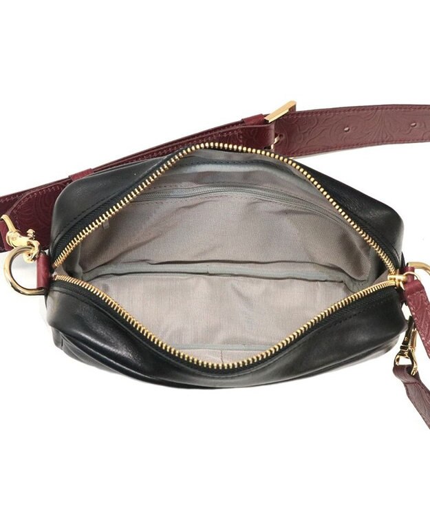 Regalo Felice 【ドラマ使用商品 / 長財布も入る】ショルダー / REGALO BK(ブラック）