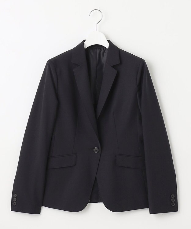 J.PRESS LADIES S BAHARIYE SOLID テーラード ジャケット ネイビー系