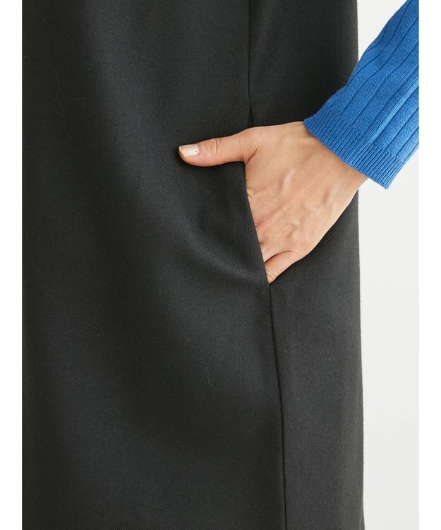 Green Parks ３ｗａｙで着られるツイード風ジャンスカ Black