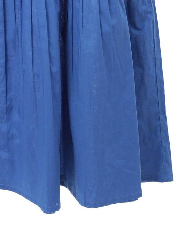 earth music&ecology クリンクルスカート Blue