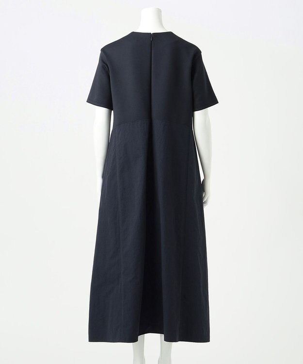 23区 L 【R(アール)】エンシュク ジャージーコンビワンピース ネイビー系