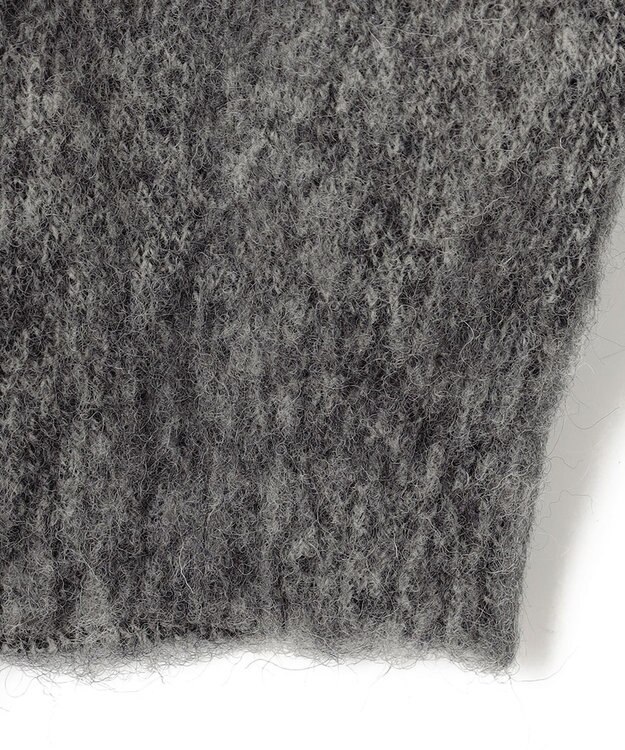 J.PRESS MEN 【J.PRESS ORIGINALS】SHETLAND WOOL SHAGGY KNIT / JAPAN MADE グレー系
