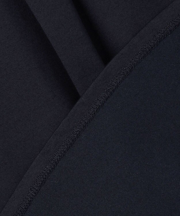 J.PRESS LADIES ドライコットン ポロ カットソー ネイビー系