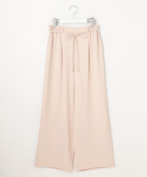 ANY SIS S ベルトセットイージー ワイドパンツ アイボリー