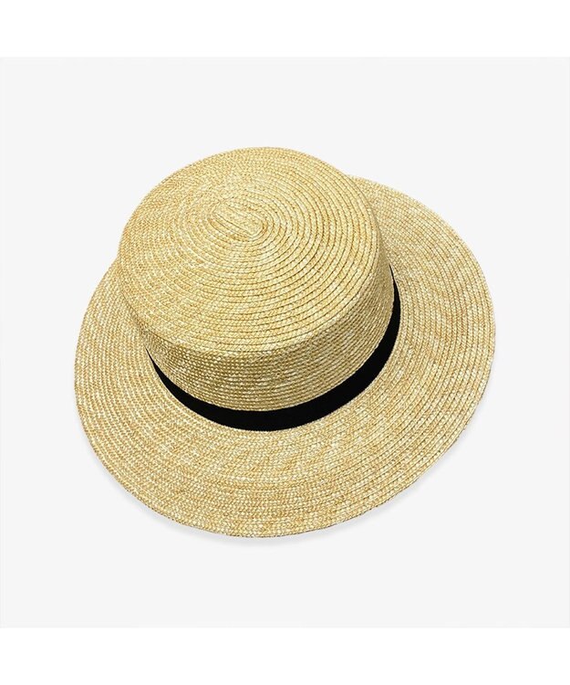 林八百吉商店 un chapeau　カンカン帽 ナチュラル