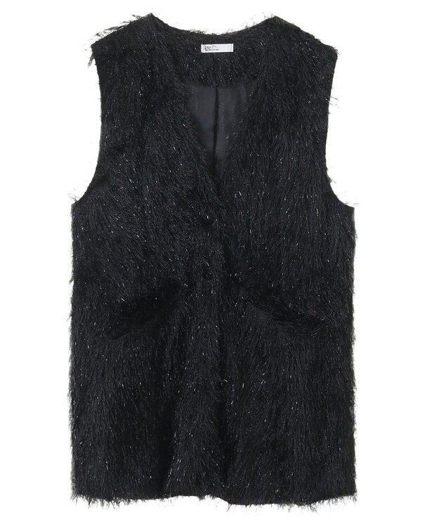 CRAFT STANDARD BOUTIQUE シャギーベスト Black
