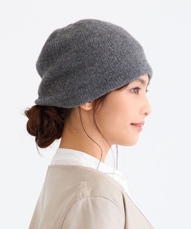 ATRENA 【日本製】BLUEFOX ブルーフォックスビーニー チャコールグレー