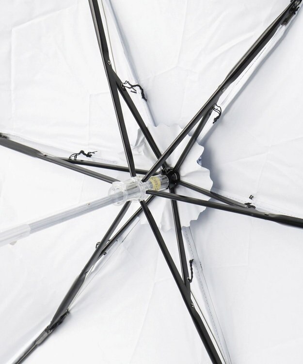 MOONBAT Fuwacool(フワクール) フワクールホワイト 晴雨兼用日傘 折りたたみ傘 トワルドジュイ 軽量 一級遮光／遮熱／UV スカイブルー