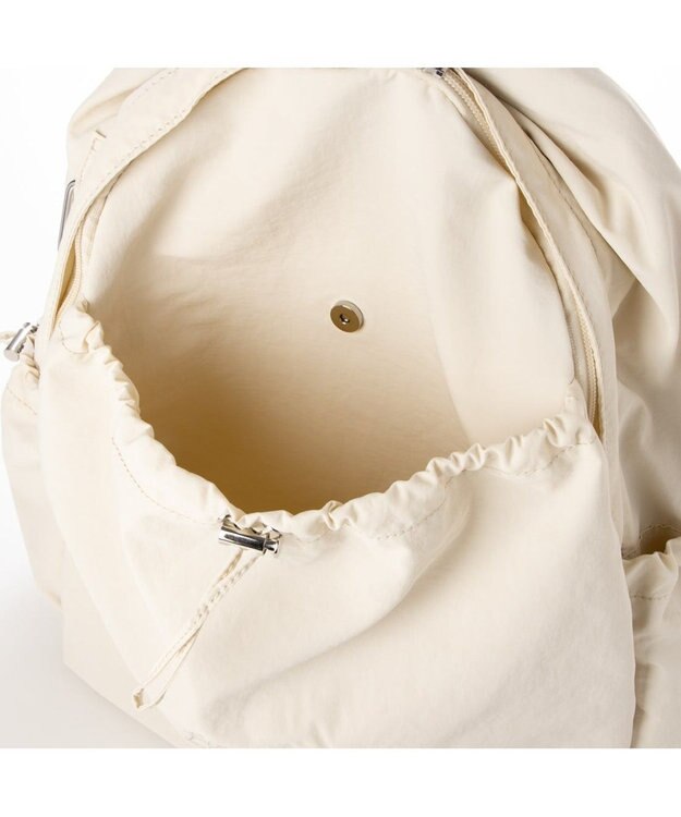 UNBILLION 【テレビ ドラマ着用アイテム】カシュカシュ cachecache / ドロスト刺繍リュック アイボリー