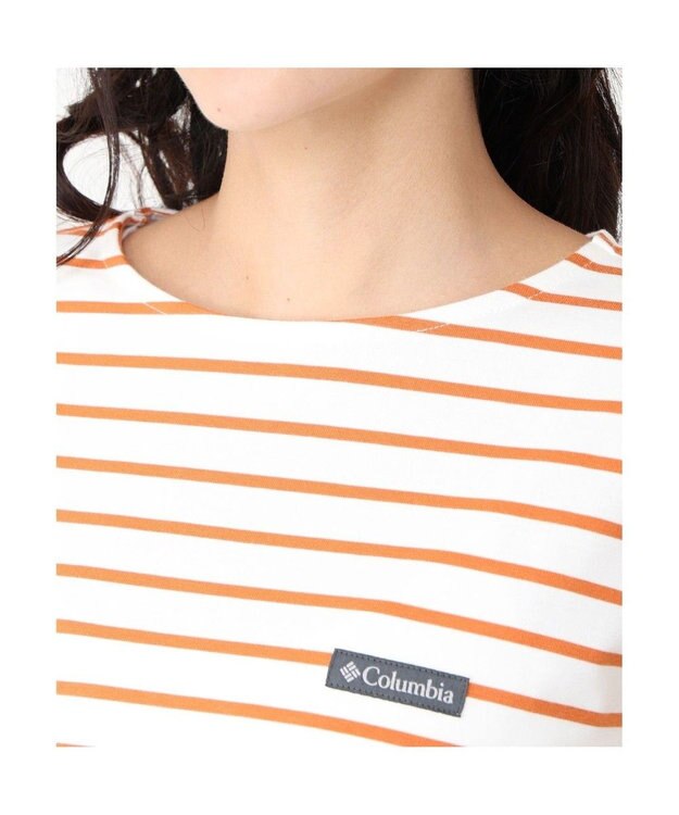 Columbia Columbia/ ウィメンズリラクシングモーメントIIロングスリーブクルー /コロンビア Island Orange