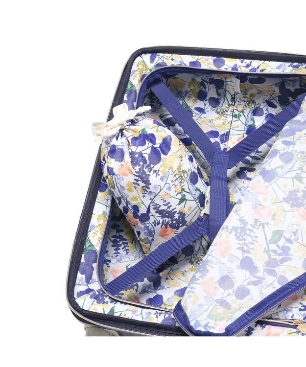 ACE BAGS & LUGGAGE 【雑誌掲載】 HaNT×Jewelna Rose コラボ スーツケース 機内持ち込み 06821 ハント ジュエルナローズ ブルーベリー