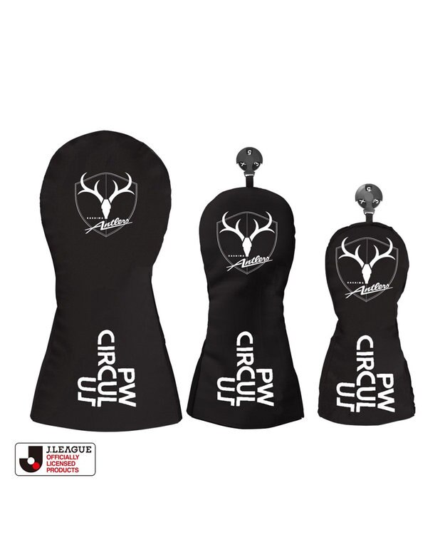 PW CIRCULUS 【UNISEX】J.LEAGUE ヘッドカバー J1所属の20クラブコラボ ゴルフ 鹿島アントラーズ