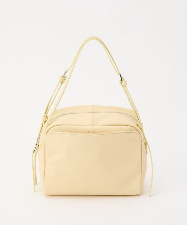 russet kuubo ボックストートバッグ(CE-1633) CreamYE