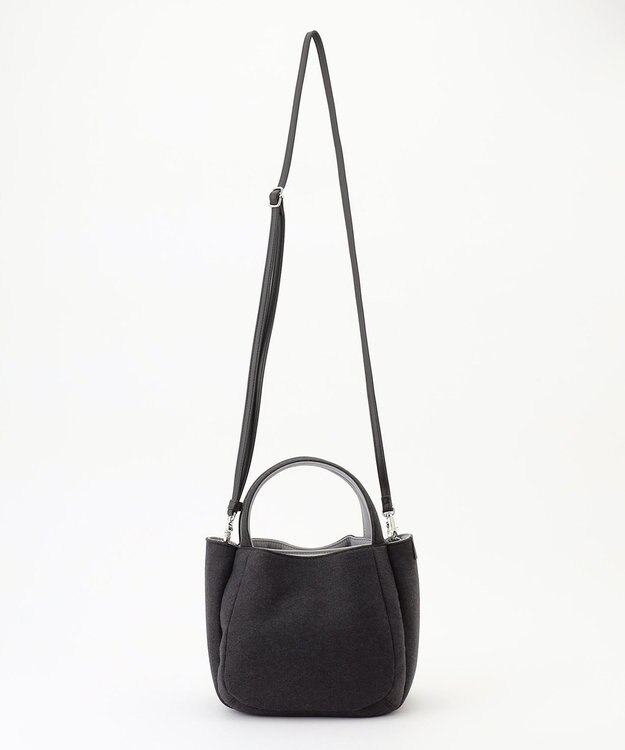 Y'SACCS フェルトトート　SSサイズ ブラック