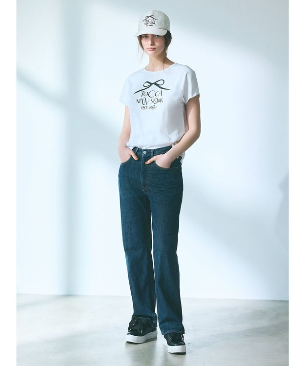 TOCCA 【2種類の靴紐付き2WAY・軽量】TNY SNEAKERS スニーカー ブラック系