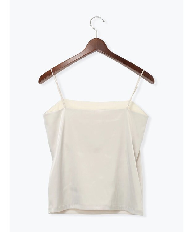 Te chichi カットサテンカップ付きキャミソール《2026 spring catalog item》 オフホワイト