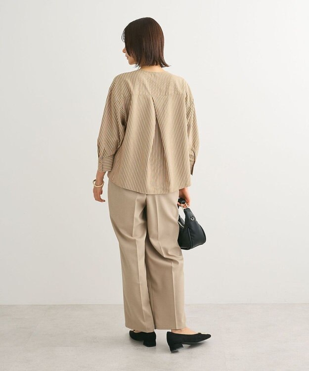 Green Parks ２ＷＡＹ　バースキッパーブラウス Stripe