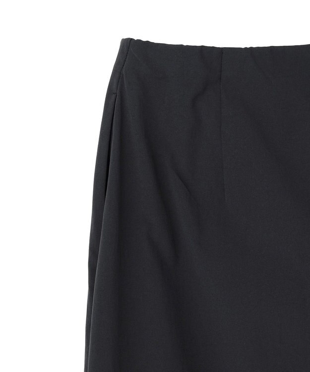 BEIGE， YANN / ラップタック フレアスカート Black