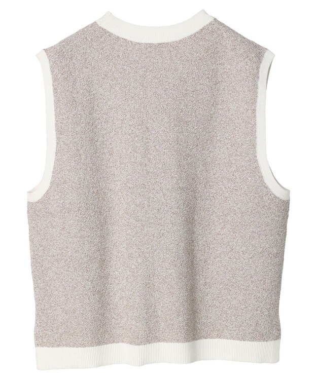 CRAFT STANDARD BOUTIQUE リンクス編みニットベスト Ivory