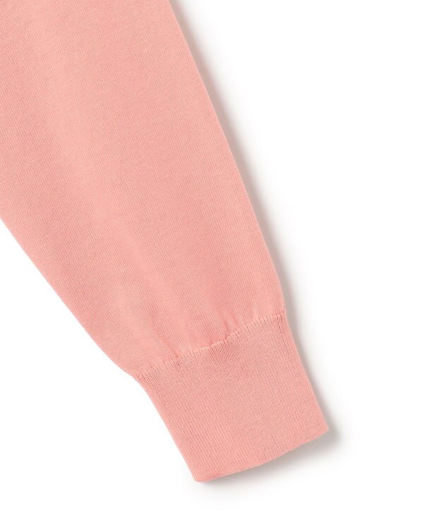 23区 L 【先行予約】プレミアムビオコットン ポケット カーディガン ピンク系