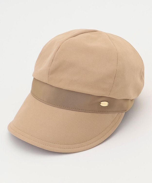 TOCCA 【百田夏菜子さん着用】【サイズ調整可】BELTED GROSGRAIN キャスケット 帽子 ベージュ系