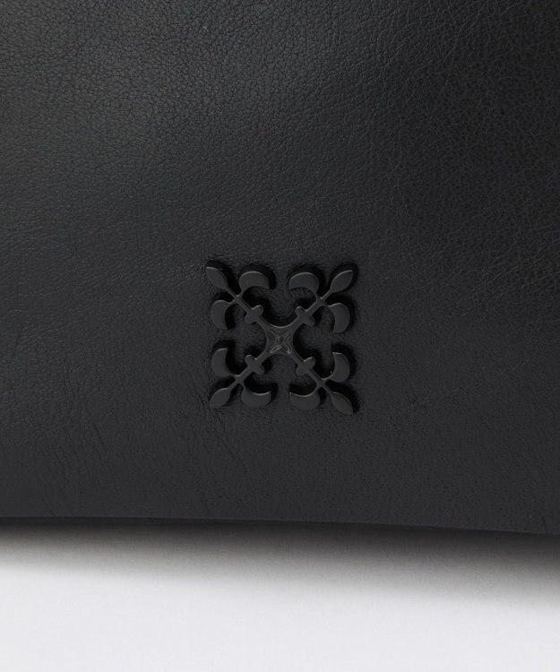 russet レザー2WAYミニトートバッグ(CE-1664) Black