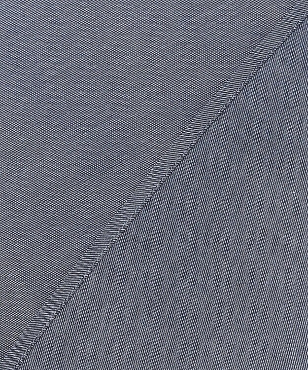 ANY SIS L ボウタイ付きビジュー シャツ シャンブレーブルー