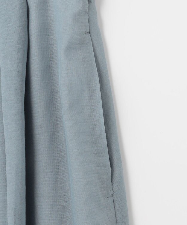 J.PRESS LADIES S 【WEB限定カラーあり・洗える】 ブライトスパンボイル スカート サックスブルー系