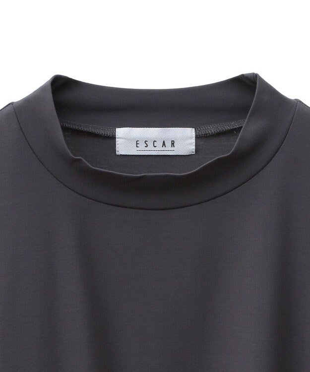 Green Parks ■ＥＳＣＡＲ　フリルスリーブプルオーバー Charcoal Gray