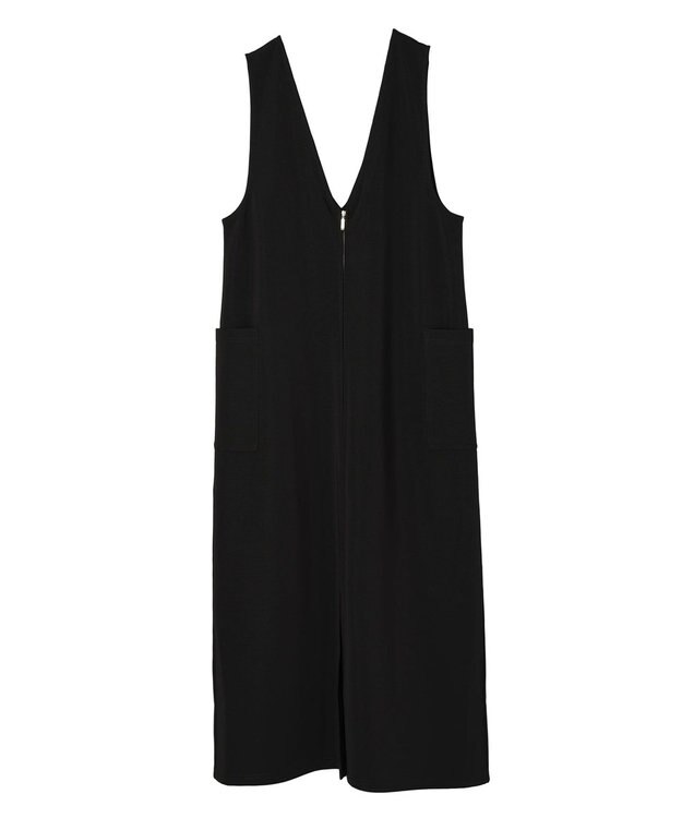 Green Parks ・ＥＬＥＮＣＡＲＥ　ＤＵＥ　２ｗａｙＶネックジャンスカ Black