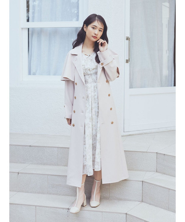 Ellie ケープトレンチコート エリー Ellie ケープトレンチコート