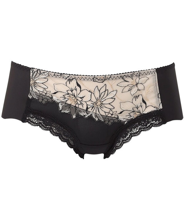 WACOAL ボーイレングス ショーツ 【ハグするブラ】 BXB478とペア はきこみ丈あさめ アウターにひびきにくい(後ろ裾) レディース PXB678 /ワコール ブラック