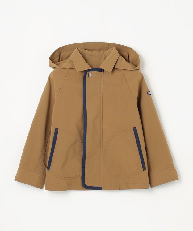 J.PRESS KIDS 【110-130cm】フード付きステンカラー ブルゾン ベージュ系