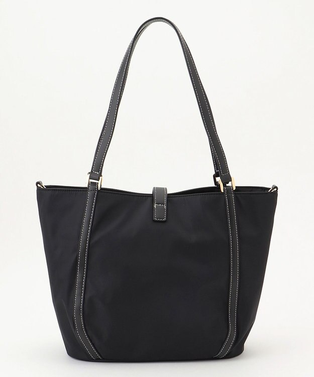 LA BAGAGERIE ひねり金具付きエレガンストート　Mサイズ ブラック