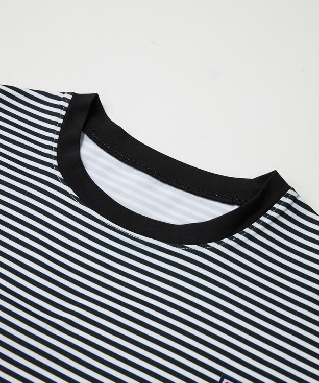 OP／FILA 【FILA】ボーダーラッシュスーツ ブラック