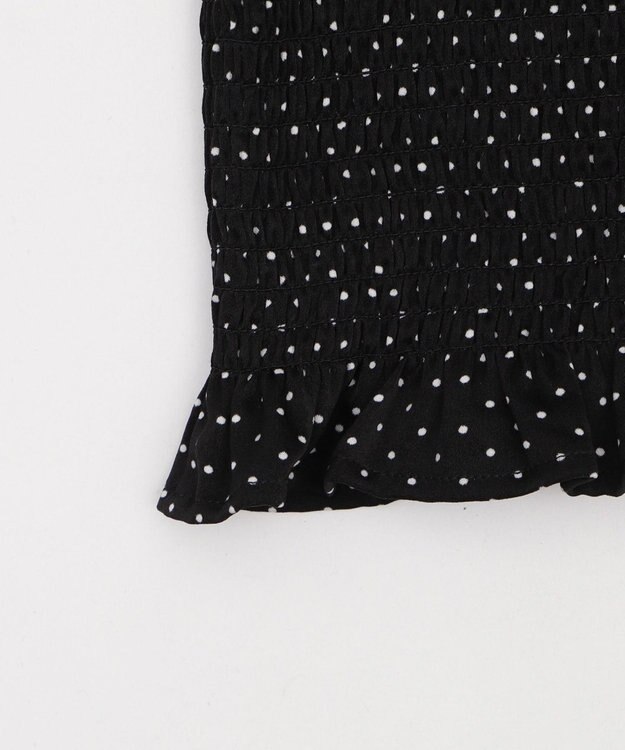 WEGO レースアップシャーリングブラウス ブラックその他