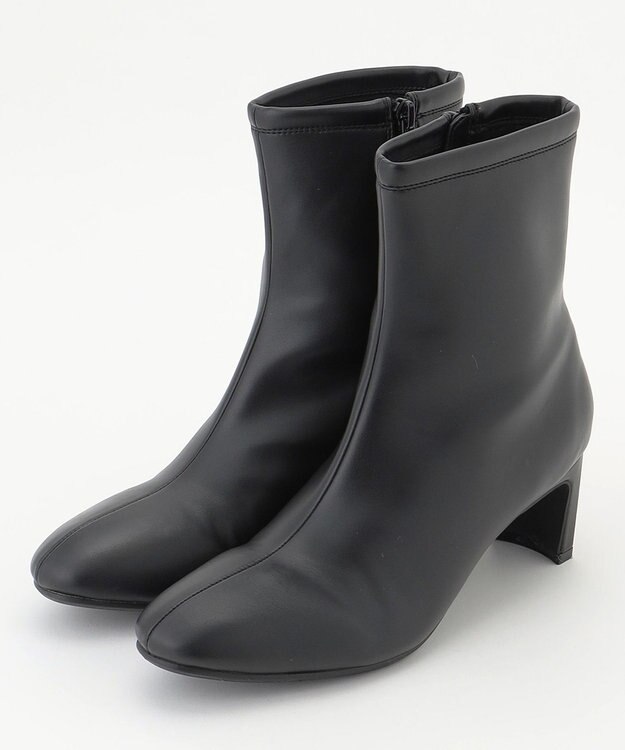 ANY SIS 【23.0~24.0cm】スクエアトゥセットバッグ ブーツ ブラック