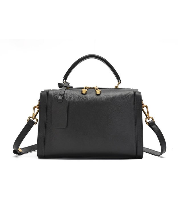 style code ［RICKERS/リッカーズ］ナチュラルレザーミニボストンバッグ ブラック