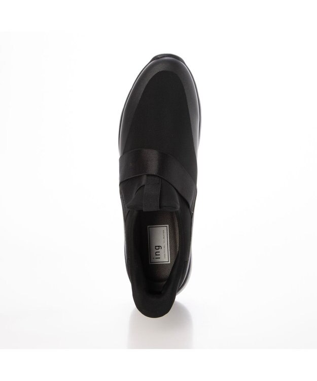 ing <ing>【レイン対応】スマートステップ イージーフィットスニーカー ブラック