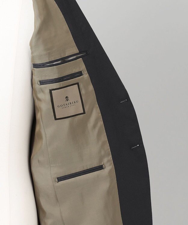 GOTAIRIKU 【御幸毛織】 DRYSPINNER ストレッチ スーツ ブラック系4