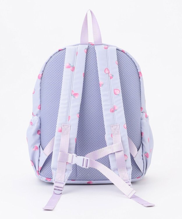 ANY KIDS 【Strawberry Collection】【10L容量】いちご総柄リュック ラベンダー