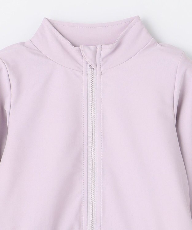 ANY KIDS 裾 フリル ラッシュガード ラベンダー