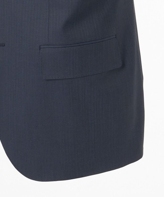 J.PRESS MEN 【ESSENTIAL CLOTHING】インディゴルック マイクロヘリンボーン スーツ ダルブルー系1